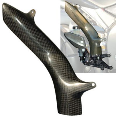 CARBON FIBER EXHAUST HEAT SHIELD - 