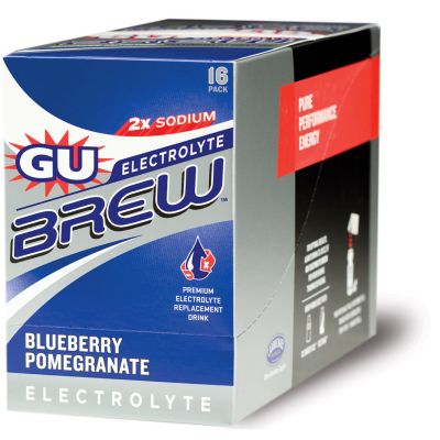 GU ELECTROLYTE BREW - 16-PACK - ATV Nutrition