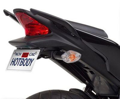 HOTBODIES RACING ABS LICENSE PLATE TAG BRACKET -  Motorcycle Body Parts & Kits 