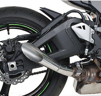 HOTBODIES RACING MEGAPHONE SLIP-ON EXHAUST - STAINLESS - 