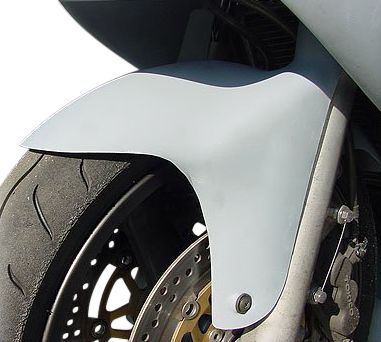 HOTBODIES RACING FIBERGLASS RACE FRONT FENDER - UNPAINTED - 