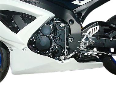HOTBODIES RACING FIBERGLASS RACE LOWER - UNPAINTED - 