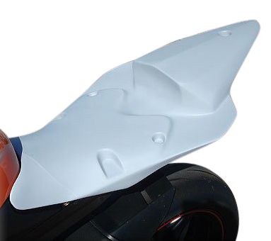 HOTBODIES RACING FIBERGLASS RACE SUPERBIKE TAIL WITH UNDERTAIL - UNPAINTED - 