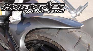 HOTBODIES RACING REAR TIRE HUGGER SONIC SLIVER - 