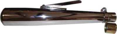 HELIX 22 MEGAPHONE MUFFLER -  Metric Cruiser Slip On Exhaust Systems 