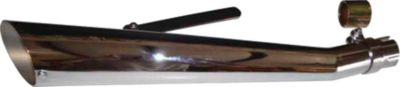 HELIX 24 UPSWEPT SLASH MUFFLER -  Metric Cruiser Slip On Exhaust Systems 