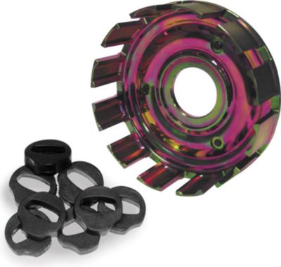 HINSON STEEL CLUTCH BASKET WITH CUSHIONS - Dirt Bike Clutches, Clutch Kits And Components