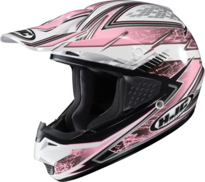 HJC WOMEN'S CS-MX HELMET - BLIZZARD - 