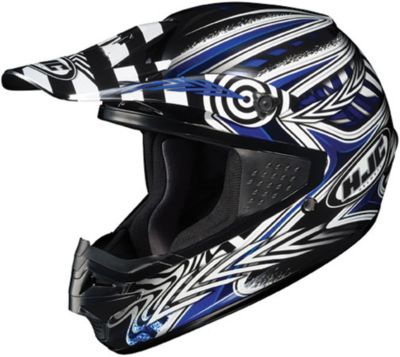 HJC CS-MX CHARGE HELMET - Hiper Cf1 Single Beadlock Rear Wheel - 9x8 3+5 Black
