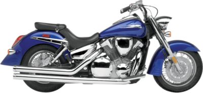 HARD KROME RES-TEC 3 DRAG PIPES CHROME EXHAUST