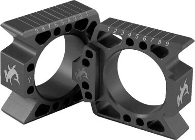 HAMMERHEAD AXLE BLOCKS - BLACK -  Dirt Bike Axle Blocks / Motocross Axle Blocks 