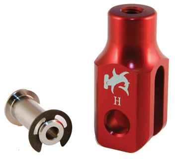 HAMMERHEAD REAR BRAKE CLEVIS - RED - 
