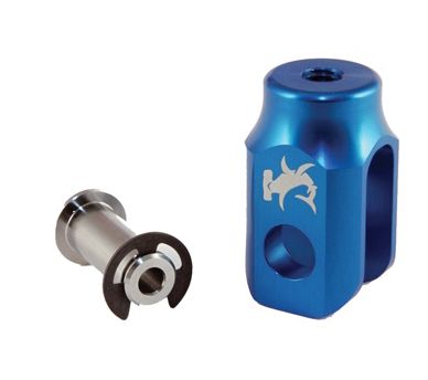 HAMMERHEAD REAR BRAKE CLEVIS - BLUE - 