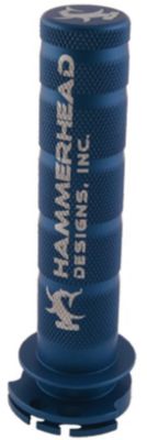 HAMMERHEAD ALUMINUM THROTTLE TUBE - BLUE -  Dirt Bike Throttle Assemblies & Accessories 