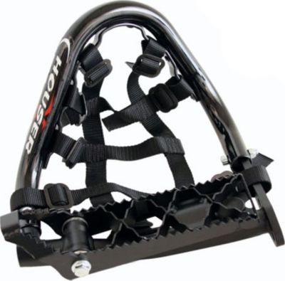 HOUSER PRO BOUNCE HEEL GUARDS WITH SUSPENSION FOOT PEGS - 