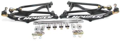 HOUSER LONG TRAVEL A-ARMS +.5W,+0F GLOSS BLACK