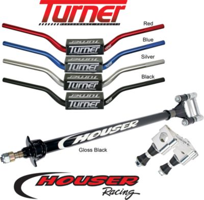 HOUSER STEERING STEM AND TURNER OVERSIZED BAR COMBO - 