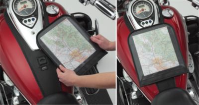 HOPNEL MAP POUCH FOR TUXEDO TIES - Cruiser Tank Bags