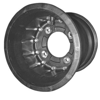 HIPER NON BEADLOCK REAR WHEEL 10X9 3+5 BLACK