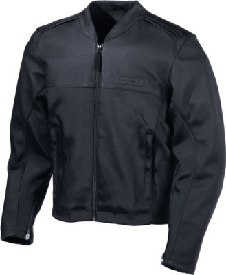 ICON ACCELERANT STEALTH JACKET - Motorcycle Riding Gear