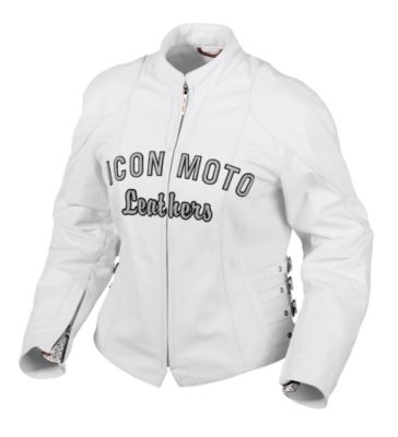 ICON WOMEN'S BOMBSHELL LEATHER JACKET