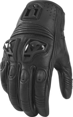 ICON WOMEN'S JUSTICE LEATHER GLOVES - Motorcycle Womens Gloves