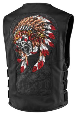 ICON REGULATOR VEST - CHIEFTAIN -  Cruiser Riding Vests 