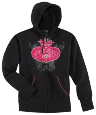 ICON WOMEN'S SPEED QUEEN HOODY - Womens Dirt Bike Sweatshirts & Hoodies 