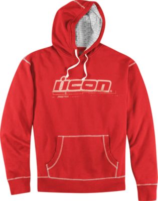 ICON COUNTY HOODY - Mens Casual Motorcycle Sweatshirts & Hoodies 