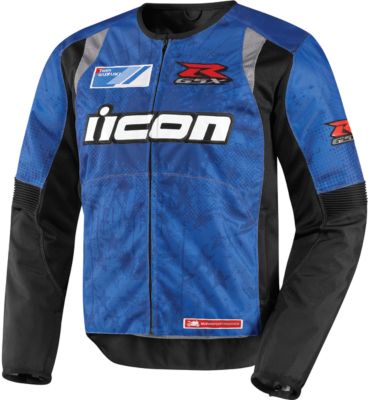 ICON OVERLORD TEXTILE GSX-R JACKET - Motorcycle Riding Gear