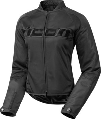 ICON WOMEN'S HOOLIGAN 2 STEALTH JACKET - Motorcycle Riding Gear