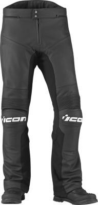 ICON OVERLORD PRIME LEATHER PANTS -  Motorcycle Leather Pants 