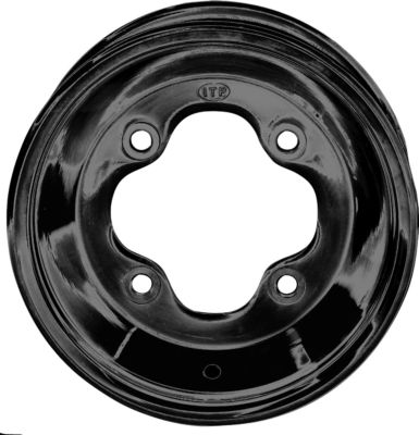 ITP T-9 GP FRONT WHEEL - 10x5 3B+2N BLACK -  ATV Wheels 