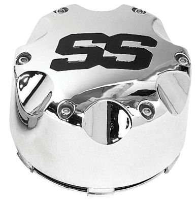 ITP SS ALLOY CENTER CAP - CHROME - Bikemaster 90 Degree Horizontal Fuel Filter