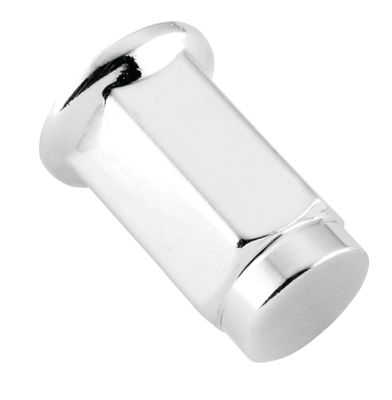 ITP LUG NUT SET - 10X1.25mm THREAD 14mm FLAT HEAD CHROME