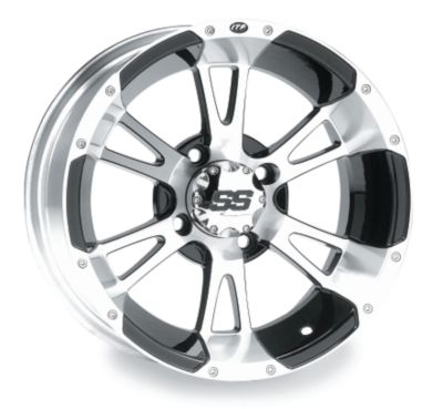 ITP SS112 REAR WHEEL - 12X7 MACHINED - Utility ATV Rims & Wheels