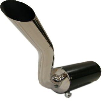  Jardine GP-1 Stainless Steel Slip-On Exhaust With Muffler