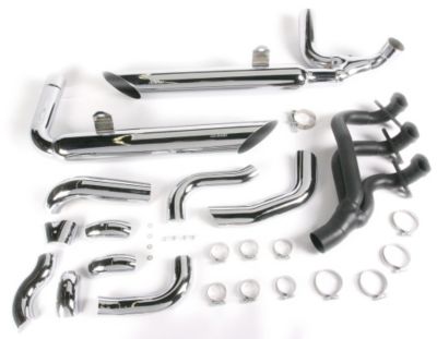 JARDINE RUMBLERS COMPLETE EXHAUST - 3:2 SLASHCUT - Jardine Performance Parts & Gear