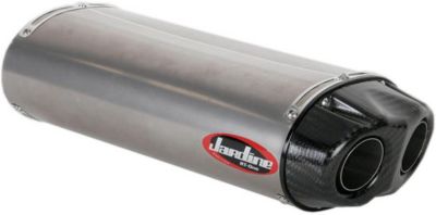 JARDINE RT-1 SLIP-ON TITANIUM DUAL OUTLET EXHAUST - 