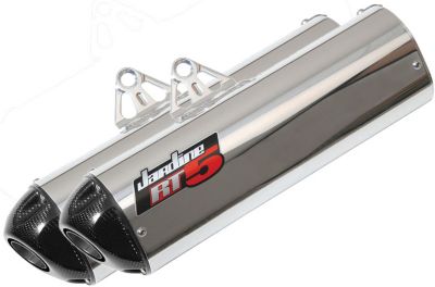 JARDINE RT-5 DUAL SLIP-ON ALUMINUM EXHAUST - 