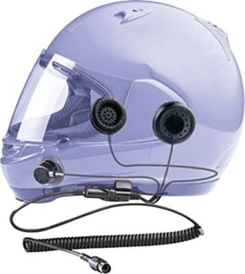 J&M AUDIO HS-8154B HEADSET FOR FULL FACE HELMETS