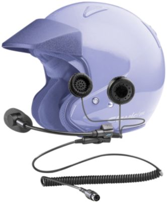 J&M AUDIO HS-8154B HEADSET FOR OPEN FACE HELMETS