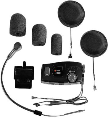 J&M AUDIO HS-BLU277EDR BLUETOOTH HELMET HEADSET - FULL FACE AND OPEN FACE