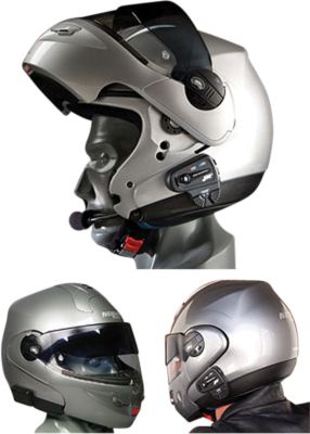 J&M AUDIO HS-BLU277EDR BLUETOOTH HELMET HEADSET - NOLAN N103 -  Motorcycle Electronic Accessories 