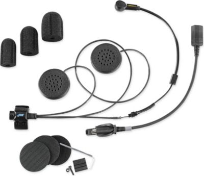 J&M AUDIO ELITE SERIES CLAMP-ON HELMET HEADSET - 
