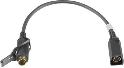 J&M AUDIO HC-PA P-SERIES UPPER-SECTION 8-PIN REPLACEMENT CORD -  Motorcycle Intercoms & Communication Systems 
