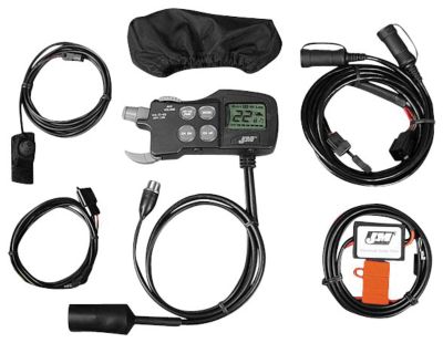 J&M AUDIO JMCB-2003 CB/STEREO/INTERCOM AUDIO SYSTEM FOR DRIVER/PASSENGER HEADSET OPERATION