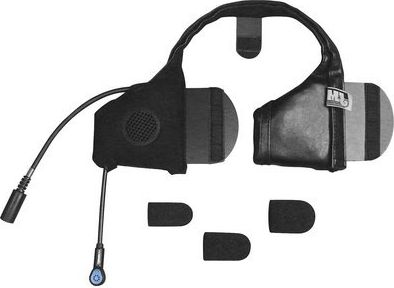 J&M AUDIO PERFORMANCE SERIES INTEGRATED SLIDE-IN HEADSET FOR MOST SHORTY-STYLE HELMETS - 
