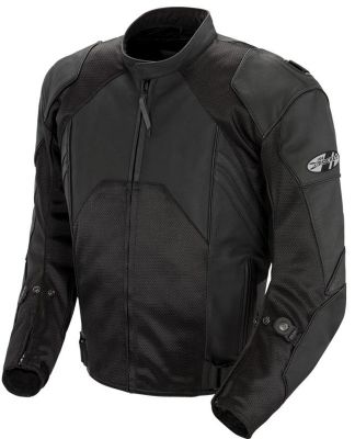 JOE ROCKET RADAR DARK LEATHER JACKET -  Motorcycle Riding Jackets 