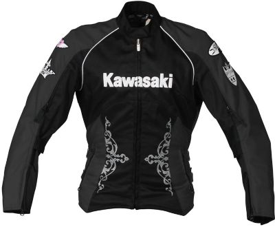 JOE ROCKET WOMENS KAWASAKI JET-Z TEXTILE JACKET - Discount & Sale Motorcycle Riding Gear Clearance